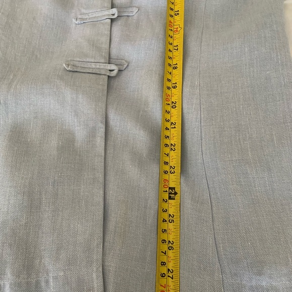 Luxury French brand - 100% linen Jacket/ Blouse Medium to Large - Picture 11 of 12